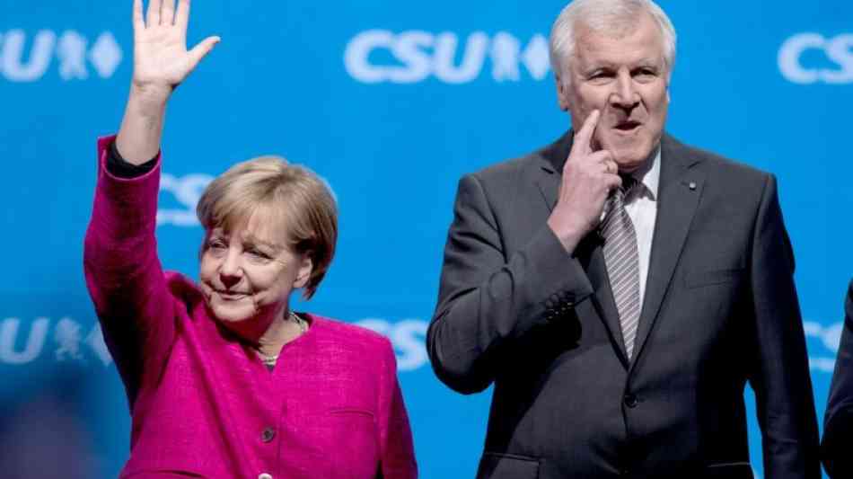 Spitzenrunde um Merkel und Seehofer berät über künftigen Kurs der Union