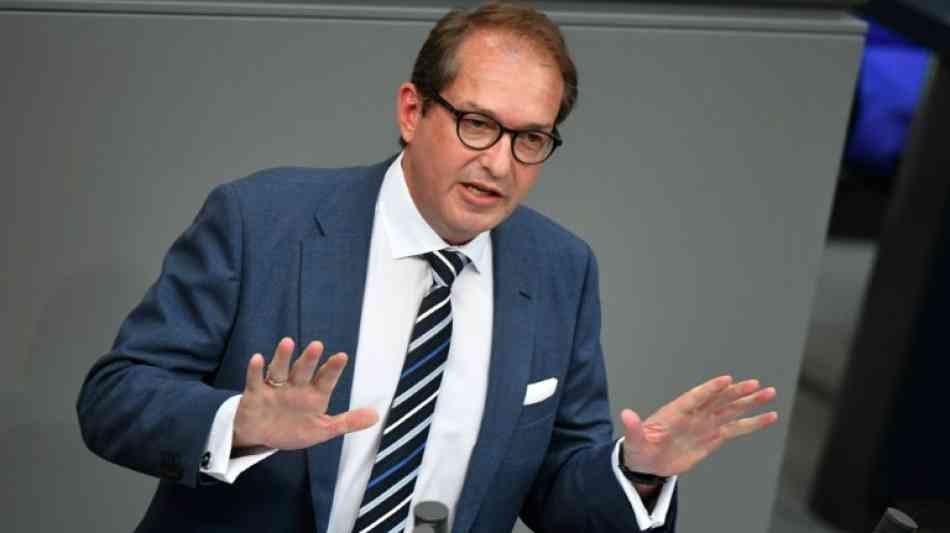 Dobrindt warnt SPD vor "GroKo"-Bruch nach Hessenwahl