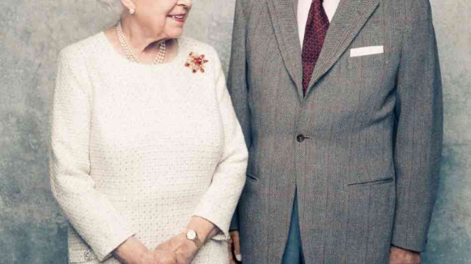 London: Queen Elizabeth und Philip feiern ihren 70. Hochzeitstag