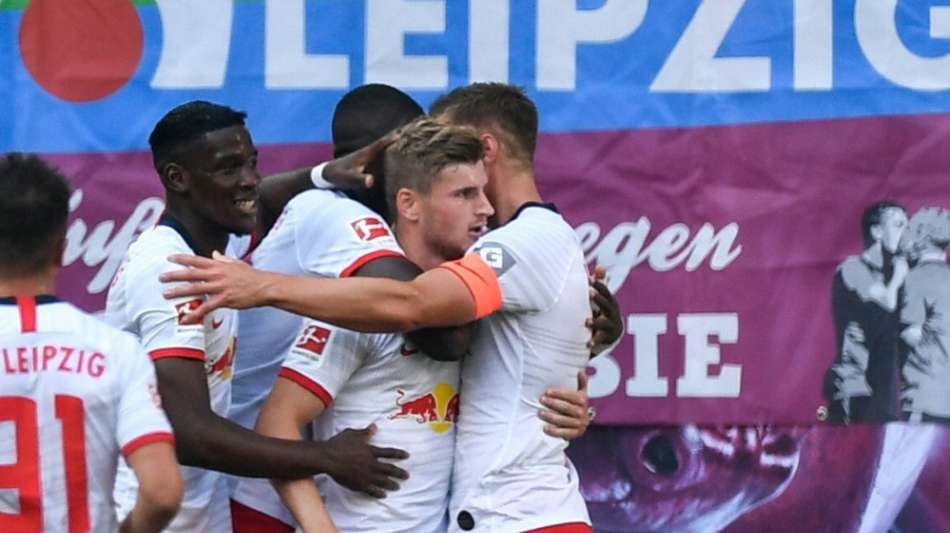 Werner verlängert und trifft: Leipzig feiert gegen Frankfurt ersten Heimsieg