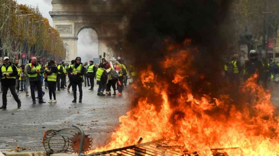 Neue Proteste der "Gelbwesten" in Frankreich