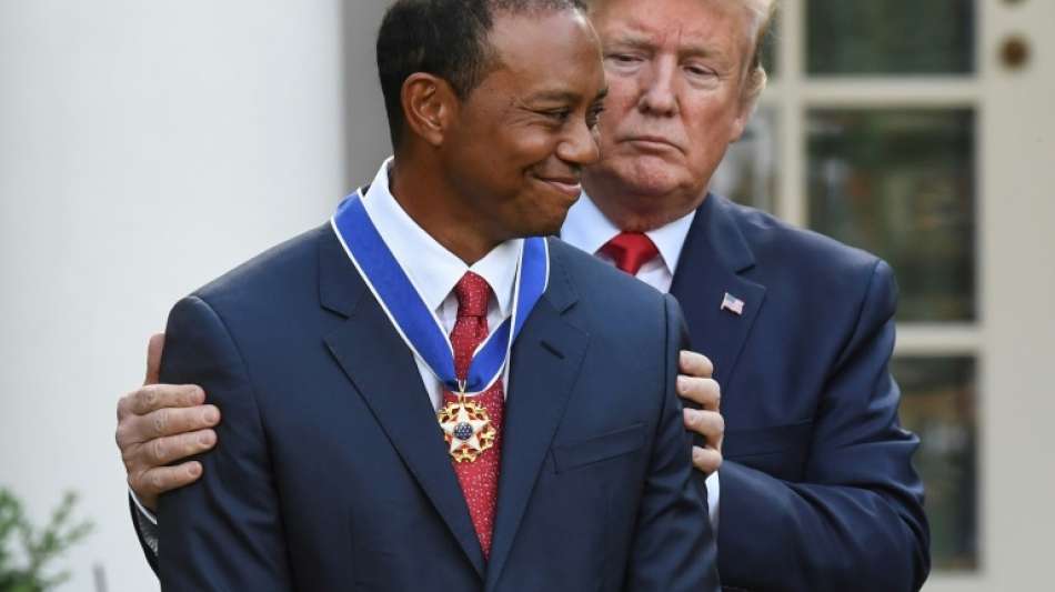 Trump zeichnet Golfstar Woods mit US-Freiheitsmedaille aus