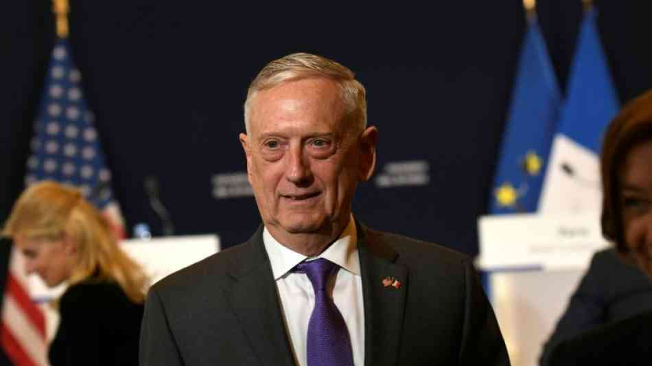 US-Verteidigungsminister Jim Mattis: USA stehen "eisern" zur Nato