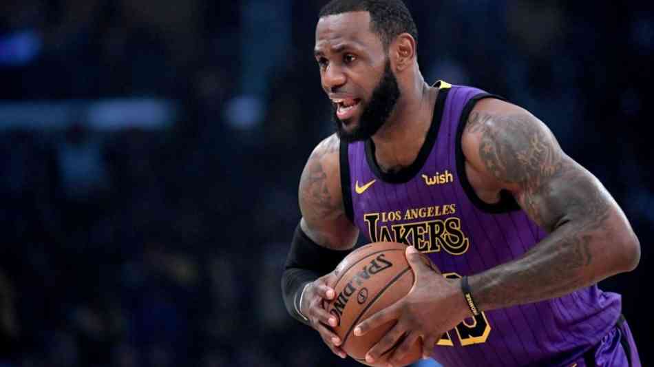 Basketball: LeBron James spricht über Duell gegen seinen Sohn "Bronny"