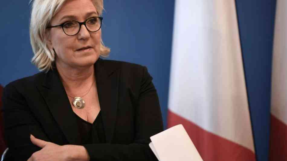 Marine Le Pen wirbt f