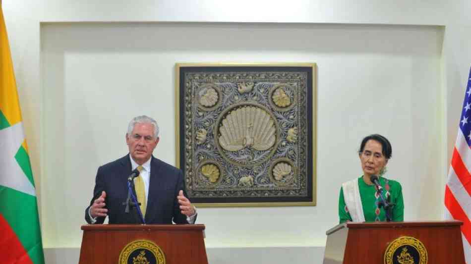 USA - Tillerson: Sanktionen gegen Myanmar f