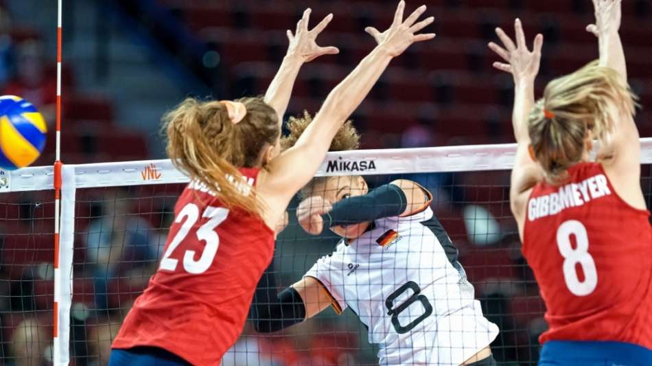 Volleyballerinnen verlieren klar gegen die USA