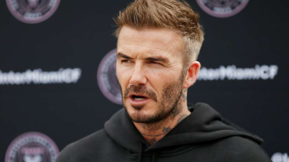 Beckham zeigt Familie leeres Stadion statt allererstes Heimspiel seines Clubs