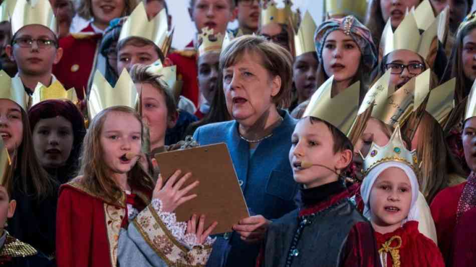 Bundeskanzlerin Merkel empf