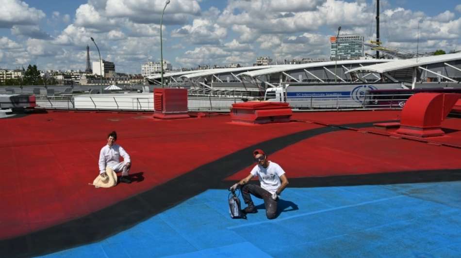 In Paris entsteht das größte Street-Art-Werk Europas