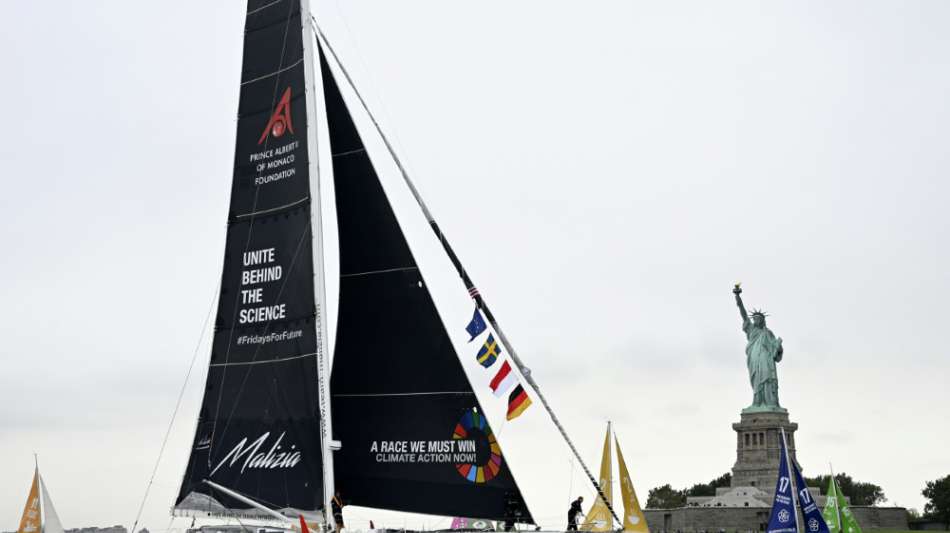 Mit Segelboot-Eskorte nach Manhattan: Klimaaktivistin Thunberg erreicht New York