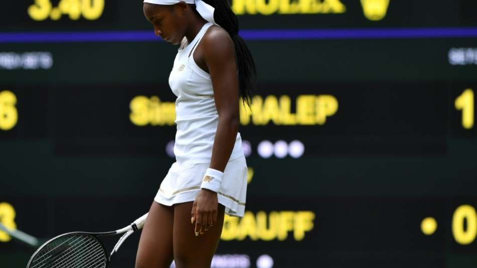 Halep beendet Gauffs Wimbledon-Märchen im Achtelfinale