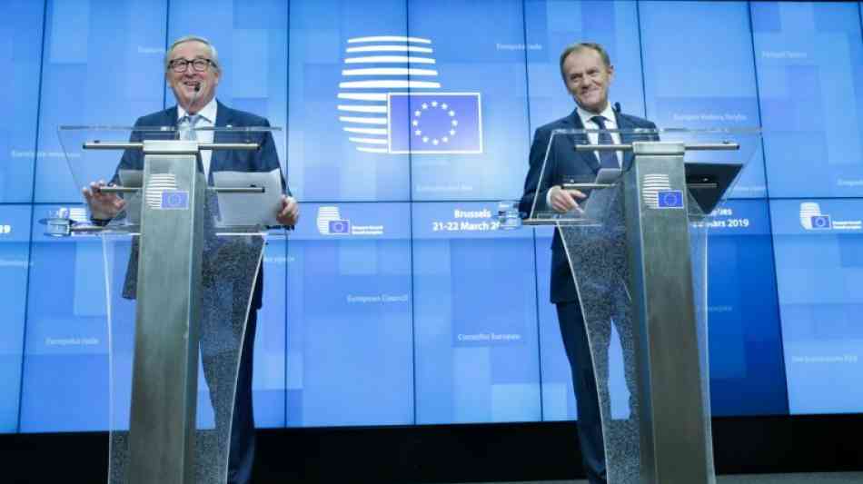 EU-Gipfel einigt sich mit London auf Verschiebung des Brexit