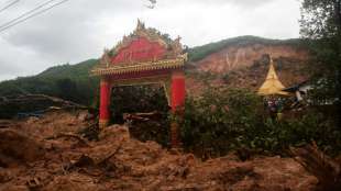 Mindestens 13 Tote bei Erdrutsch in Myanmar