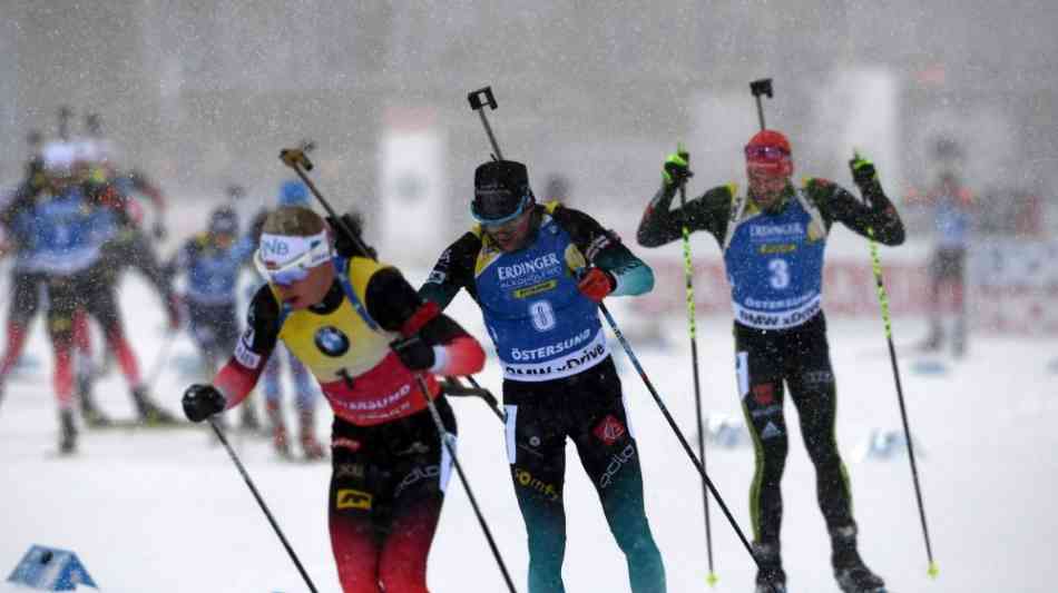 Deutsche Biathleten bei Windlotterie ohne Medaille - Gold an Windisch