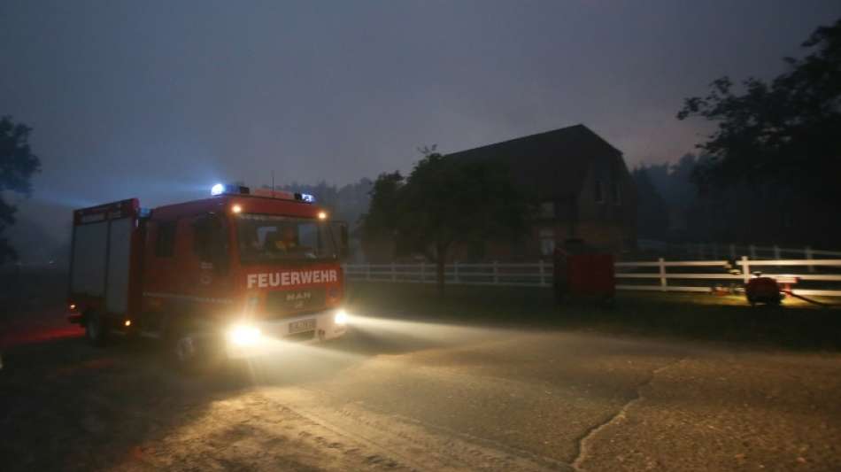 Weitere Ortschaft wegen Waldbrandes in Mecklenburg-Vorpommern evakuiert