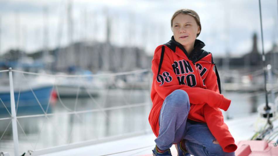 Greta Thunberg beginnt gut zweiwöchige Segelfahrt zum UN-Klimagipfel in New York