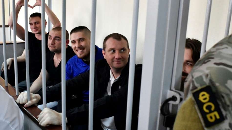 Von Russland festgenommene ukrainische Matrosen bleiben weiter in Haft