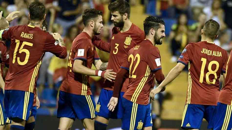 Fußball - WM-Quali: Spanien durch - Italien hofft nun auf Play-offs