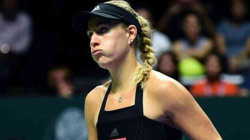 Tennis - Kerber verliert Auftaktmatch beim WTA-Finale in Singapur