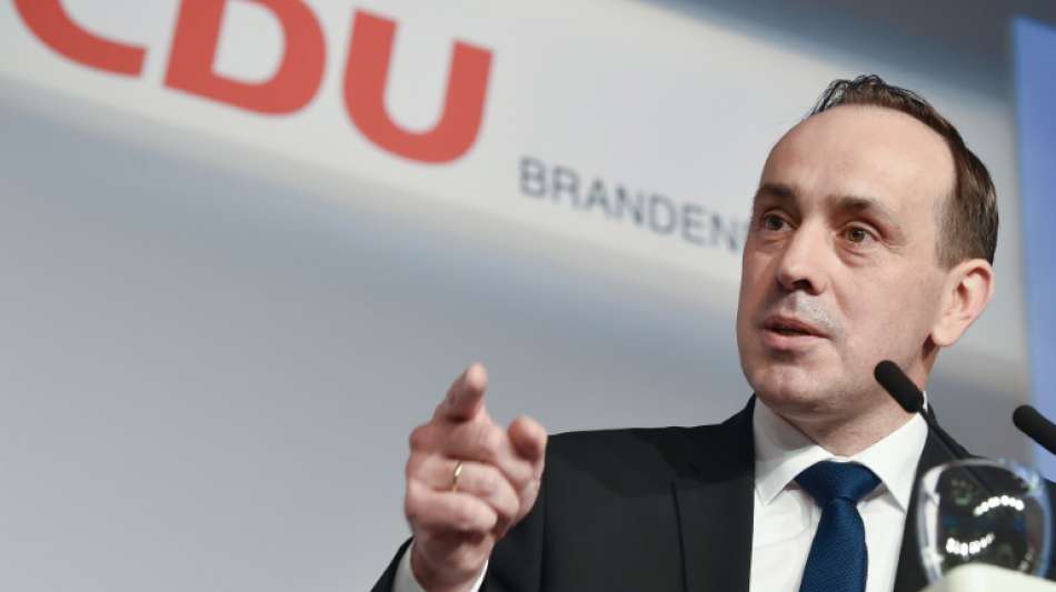 Medien: Brandenburger CDU-Chef Senftleben tritt zurück