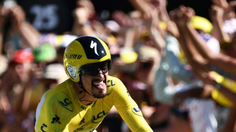 Spitzenreiter Alaphilippe gewinnt Einzelzeitfahren der Tour de France