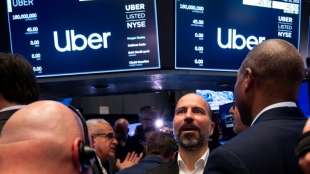 Fahrdienstanbieter Uber setzt Talfahrt an der New Yorker Börse fort