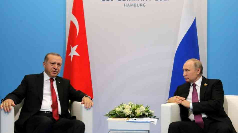 Putin zu Gesprächen mit Erdogan in Ankara