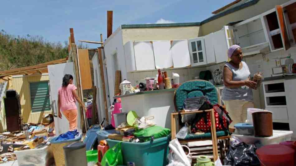 Lebensbedingungen in Puerto Rico nach Hurrikan verschlechtert