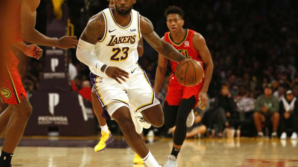NBA: Lakers weiter stark - Niederlagen für Boston und die Warriors