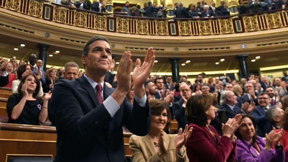 Sozialist Sánchez in Spanien vom Parlament zum Regierungschef gewählt