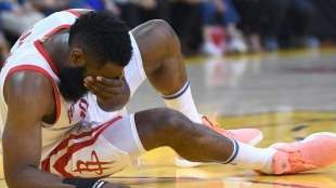 NBA: Houston nach Pleite unter Druck - Superstar Harden am Auge verletzt