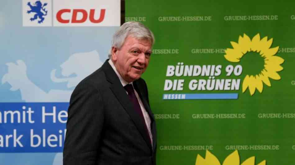 CDU und Grüne in Hessen segnen Koalitionsvertrag ab