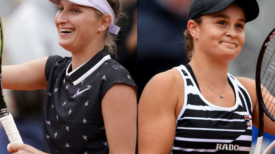 French Open: Barty und Vondrousova im Finale