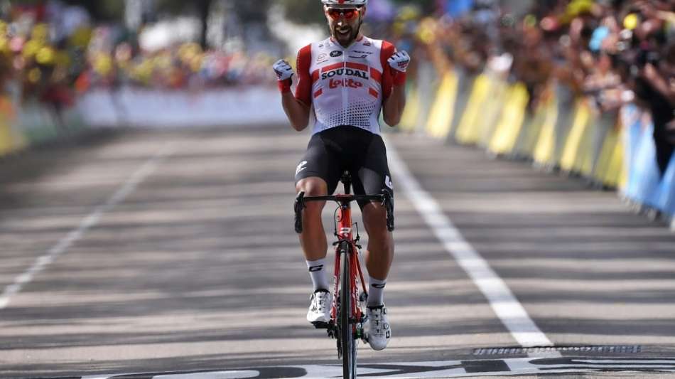 Belgier de Gendt gewinnt achte Tour-Etappe - Alaphilippe wieder in Gelb