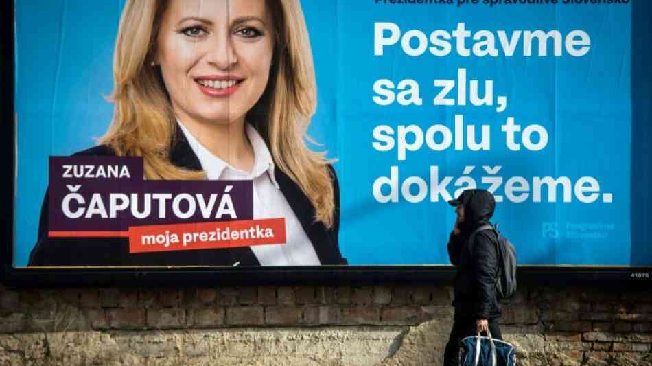 Präsidentschaftswahl in der Slowakei ein Jahr nach Journalistenmord