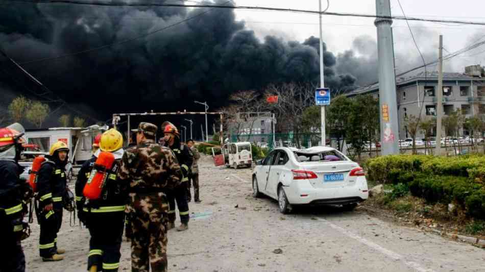 Mindestens sechs Todesopfer bei Explosion in chinesischer Chemiefabrik