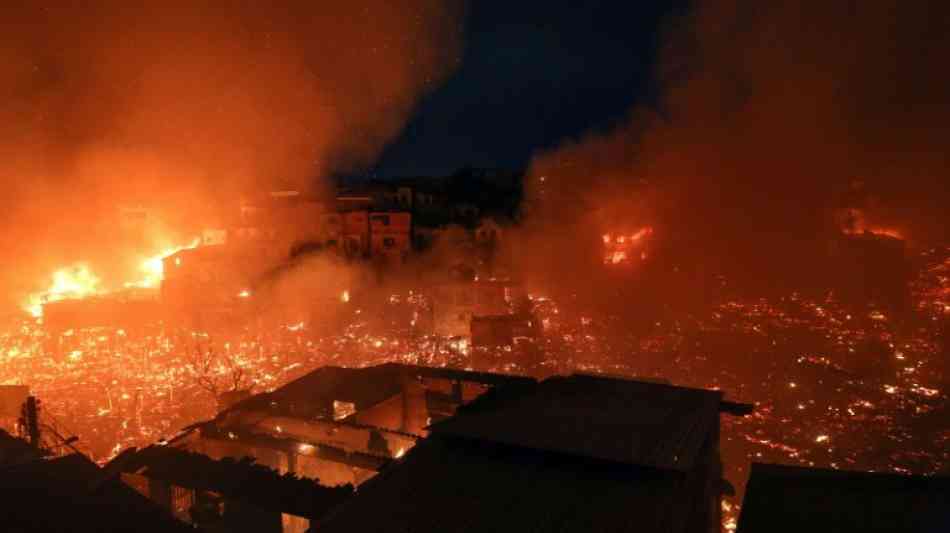 600 Häuser bei Großbrand in Armenviertel in Brasilien ausgebrannt