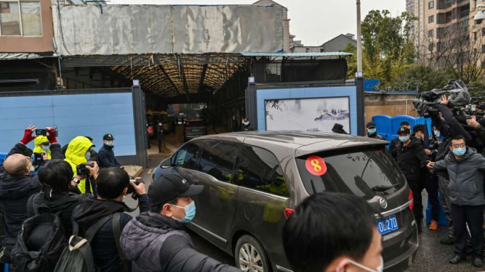 WHO-Experten besuchen Huanan-Markt im chinesischen Wuhan