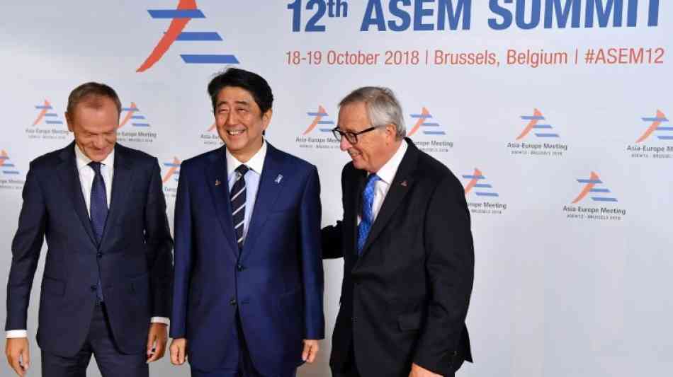 Internationale Politik: Europa-Asien-Gipfel wird in Brüssel fortgesetzt