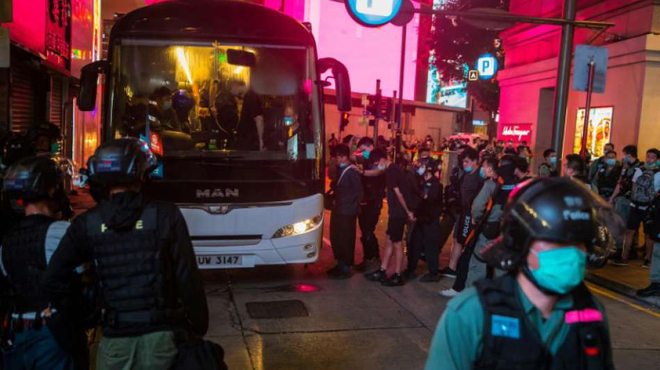 Erste "Terror"-Beschuldigung in Hongkong unter neuem Sicherheitsgesetz