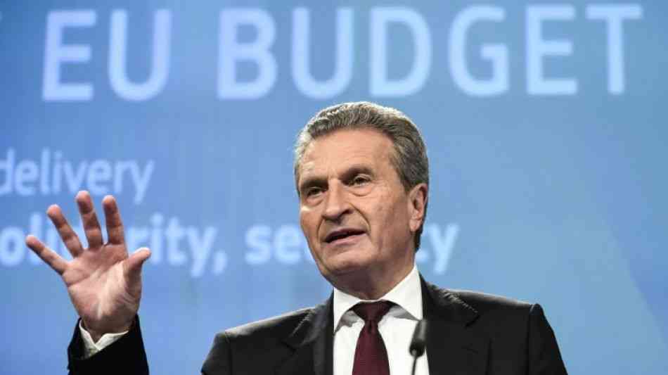 Oettinger: CDU muss Merkel auf europäischer Ebene den Rücken freihalten