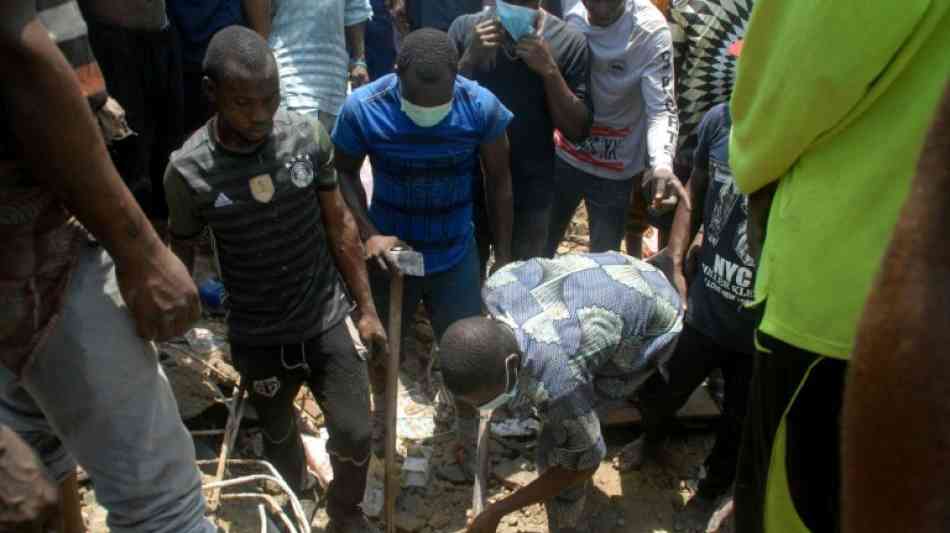 Acht Tote bei Einsturz eines Wohnhaus in Nigeria