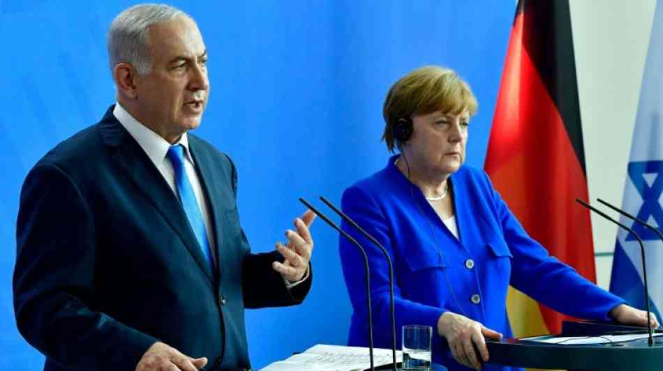 Merkel und Netanjahu gegen "Einfluss des Iran in Syrien" 