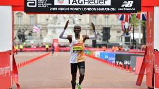 Olympiasieger Kipchoge gewinnt London-Marathon