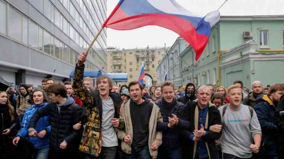 Russland: 200 Festnahmen bei kriminellen Protesten