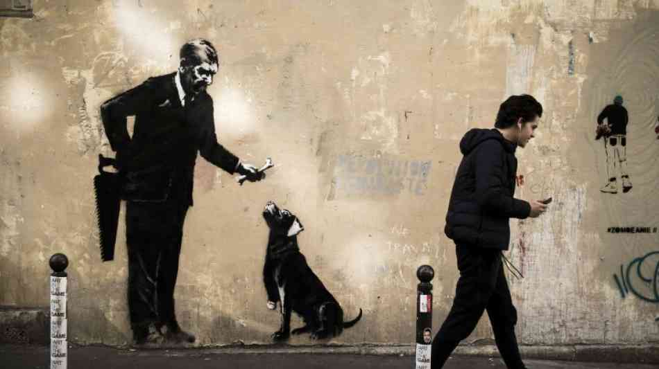 Banksy bekennt sich zu neuen Kunstwerken in Paris