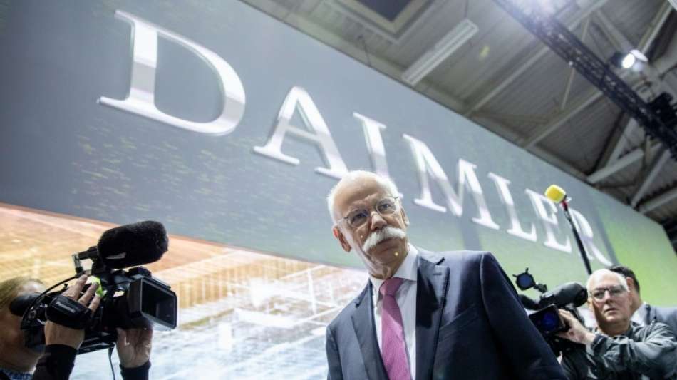 Scheidender Daimler-Chef Zetsche mit jüngster Bilanz nicht zufrieden