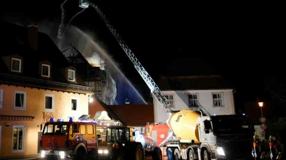 Mehrere Millionen Euro Schaden bei Brand am bayerischen Kloster Rottenbuch