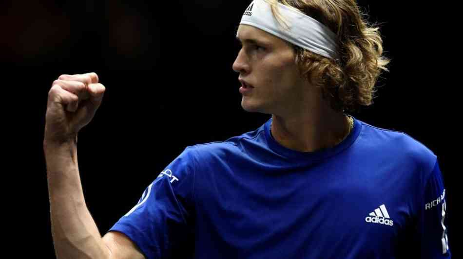 Laver Cup: Zverev beschert Europa ersten Matchball